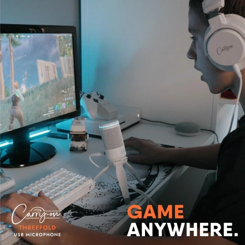 Blackstar CO-TFUSBMIC-WT Carry-On Threefold Katlanabilir USB Condenser Mikrofon (Beyaz) 5