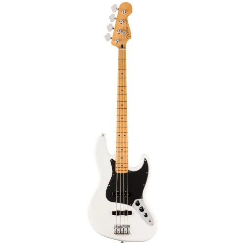Fender Player II Jazz Bass Akçaağaç Klavye Polar White Bas Gitar 1