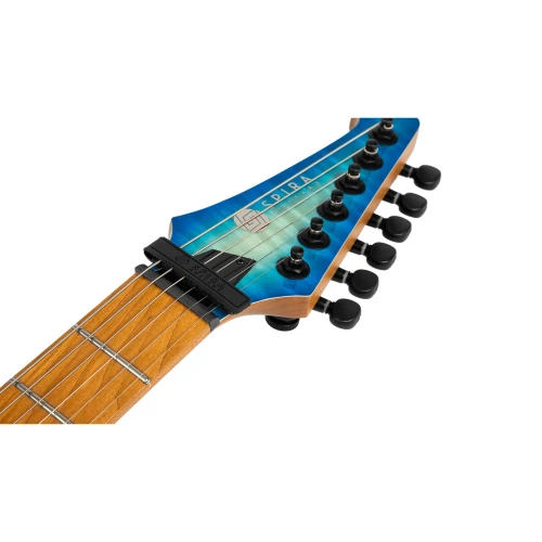 Spira S-500 QAB Elektro Gitar (Trans Aqua Blue) 8
