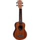 LAG GLU TKU8S Tiki Soprano Natural Ukulele 3
