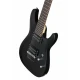 Schecter C-7 Deluxe Elektro Gitar (Satin Black) 4
