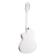 Ortega RCE145WH Thinline Elektro Klasik Gitar (Beyaz) 2