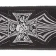 PLANETWAVES 64P02 GİTAR ASKISI, 64MM, DOKUMA IRON CROSS 4