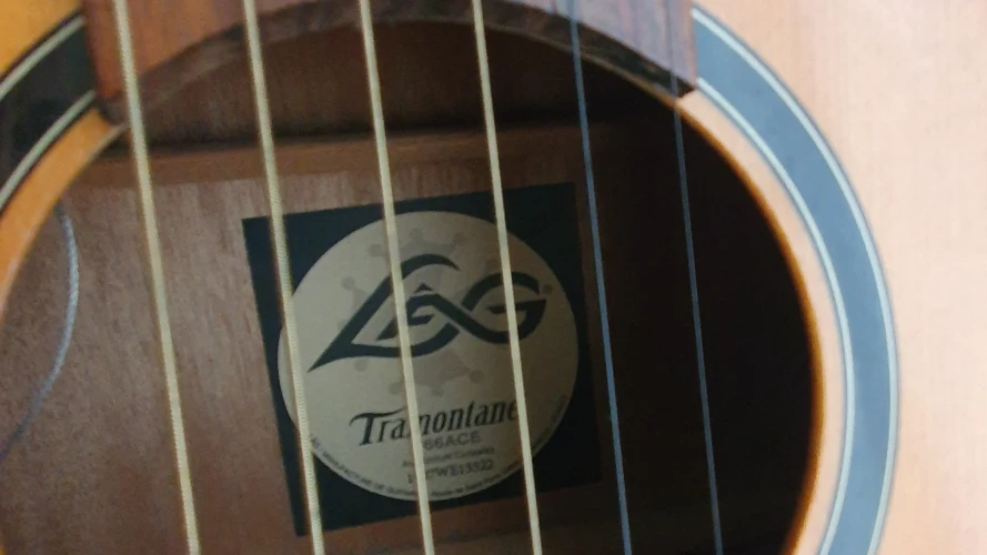 Lag T66ACE Tramontane Elektro Akustik Gitar 6
