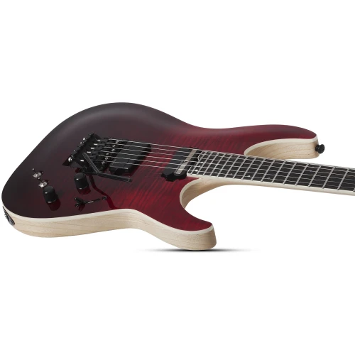 Schecter C-1 FR SLS S Elite Series Elektro Gitar (Blood Burst) 2