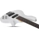 Schecter C-4 Deluxe Bas Gitar (Satin White) 5