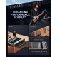 Donner HUSH-X Headless Traveller Elektro Gitar Seti (Natural) 6