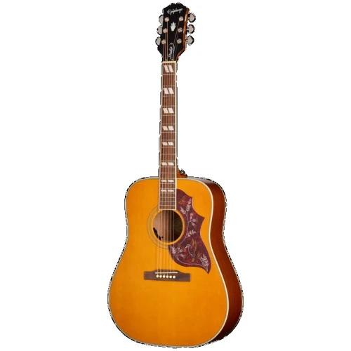 Epiphone Hummingbird Studio Elektro Akustik Gitar (Antique Natural) 1