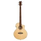 Ortega D7CE-4 Deep Series 7 Medium Scale Akustik Bas Gitar (Natural) 2