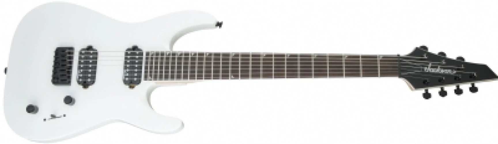 Jackson JS Dinky Arch Top JS32-7 DKA HT Amaranth Klavye Snow White 7 Telli Elektro Gitar 4
