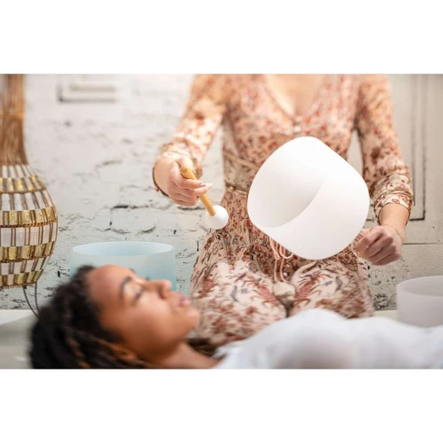 Meinl Sonic Energy 10" 432 Hz Kristal Singing Bowl (B4 – Taç Çakra) 5