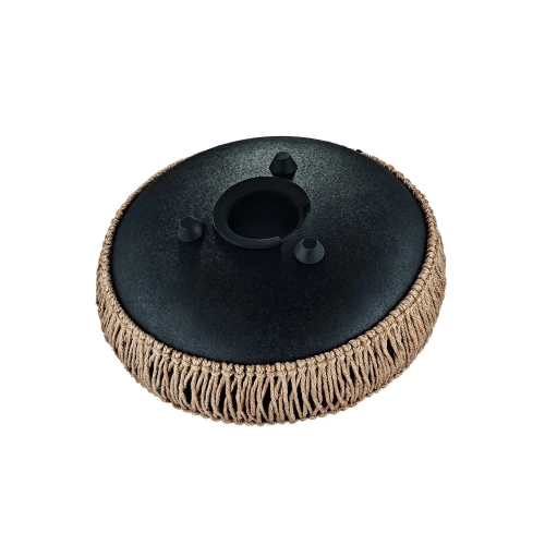 Meinl Sonic Energy 10" Medium Octave Steel Tongue Drum (B Minor, 8 Notes, 432 Hz, Black) 2