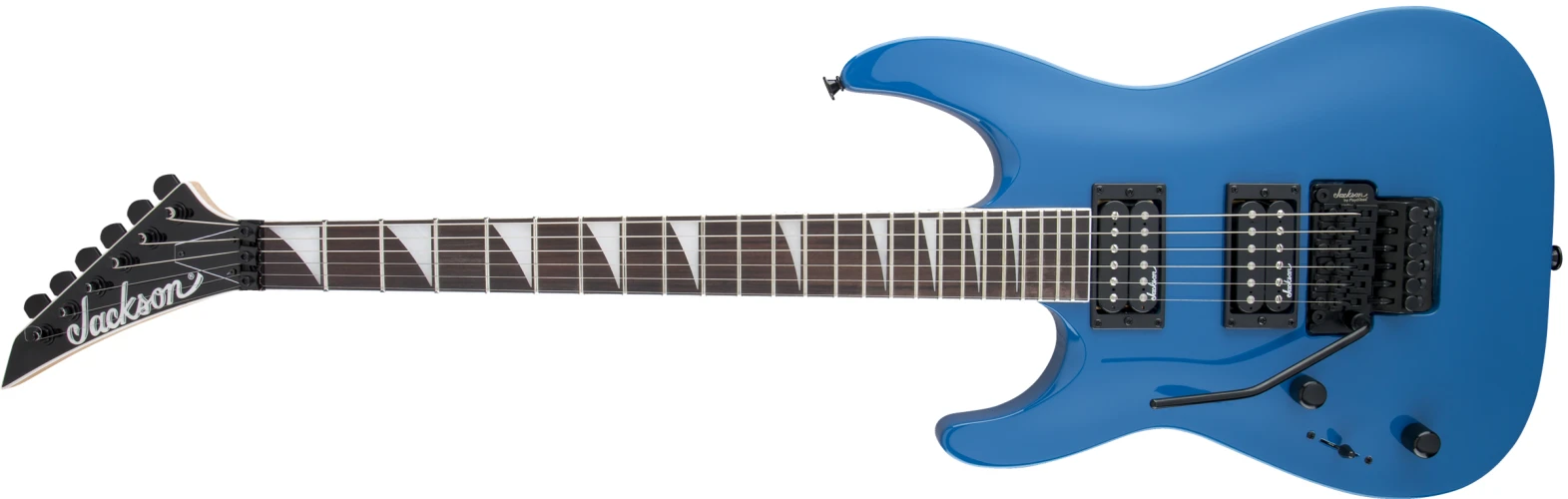 Jackson JS Dinky Arch Top JS32LH DKA Amaranth Klavye Bright Blue Solak Elektro Gitar 1