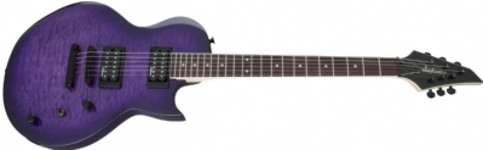 Jackson JS Monarkh SC JS22Q Amaranth Klavye Transparent Purple Burst Elektro Gitar 2