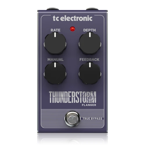 TC Electronic THUNDERSTORM FLANGER Vintage-Style Flanger Pedal 1