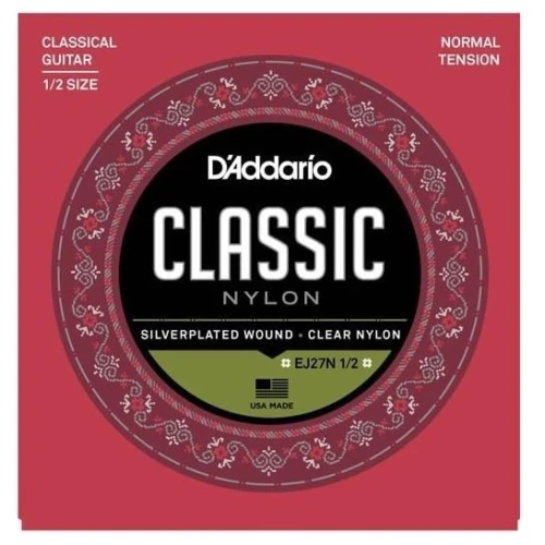 D’Addario EJ27N 1/2 Klasik Gitar Tel Seti Silverplated Wound Normal Tension 3