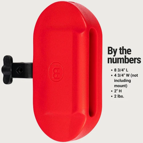 Meinl MPE4R Low Pitch Percus Blok (Kırmızı) 3