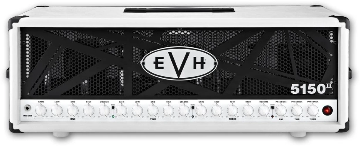 EVH 5150 III HD 100w Tube Amplifier Head Ivory 1