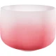 Meinl Sonic Energy CSBC14C Root Chakra 14’’ Crystal Singing Bowl Note C4 (Color Frosted Red) 1