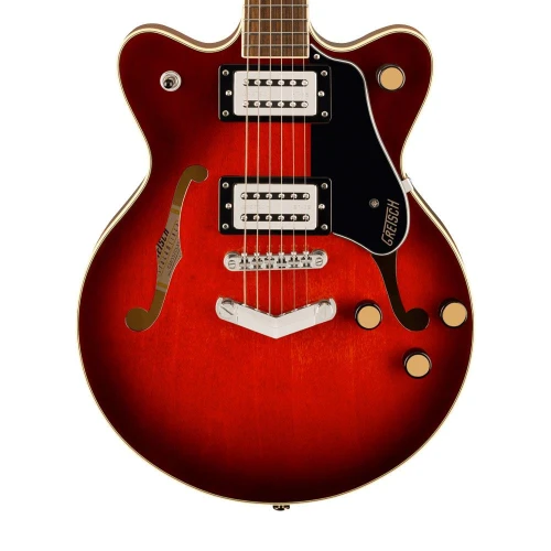Gretsch G2655 Streamliner CB JR DC Claret Burst Elektro Gitar 3