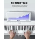 Donner DEP-20 Dijital Piyano Set (Beyaz) 2