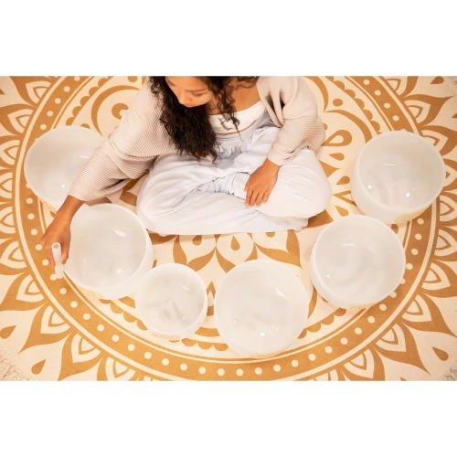 Meinl Sonic Energy 6-Parça Solfeggio Crystal Singing Bowl Set 3