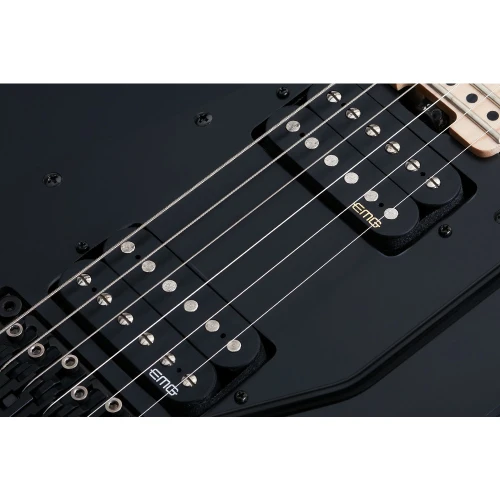 Schecter Sun Valley Super Shredder FR Elektro Gitar (Satin Black) 5