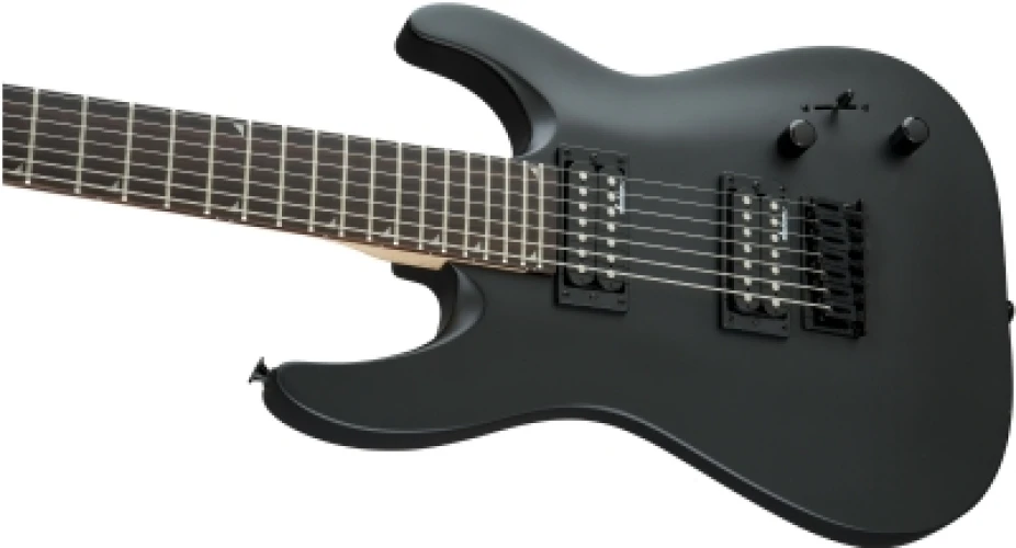 Jackson JS Dinky Arch Top JS22-7 DKA HT Amaranth Klavye Satin Black 7 Telli Elektro Gitar 5
