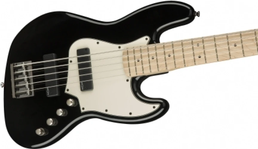 Squier Contemporary Active Jazz Bass V HH Akçaağaç Klavye Black Bas Gitar 3