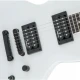 Jackson JS Monarkh SC JS22 Amaranth Klavye Snow White Elektro Gitar 6