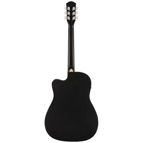 Fender FA-25CE Dreadnought Ceviz Klavye Siyah Elektro Akustik Gitar 2
