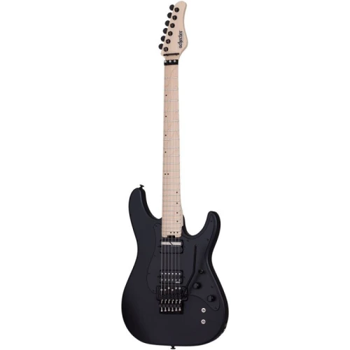 Schecter Sun Valley Super Shredder FR Sustaniac Elektro Gitar (Satin Black) 1