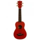 Kala Makala Shark Soprano Ukulele (Kırmızı) 2