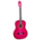 Valencia Vc101tpks Klasik Gitar 1/4 Pembe Sap Çelikli 3