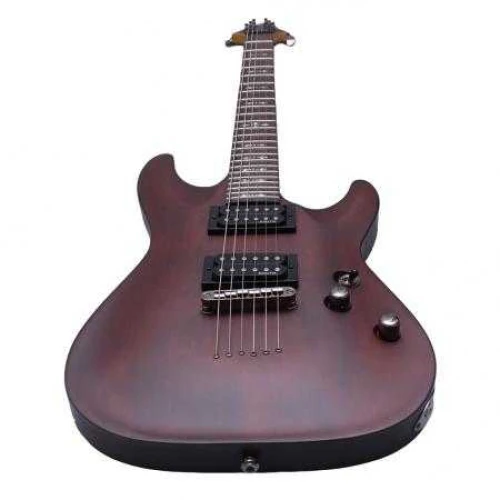 Schecter Omen 6 Elektro Gitar (Walnut Satin) 3