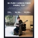 Donner RISING-G1 Carbon Fiber Akustik Gitar Seti (Parlak Siyah) 3