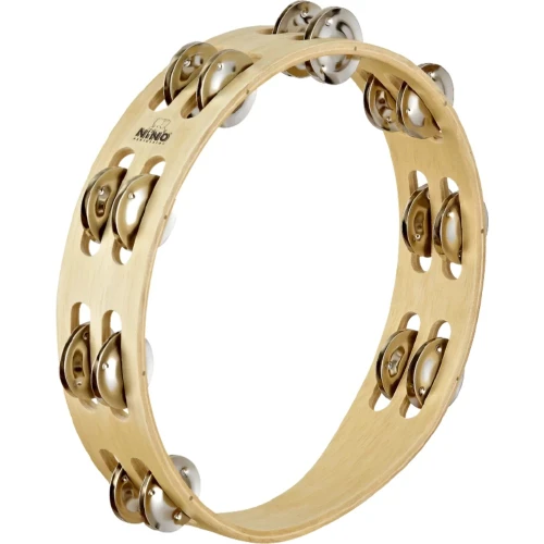 Nino NINO15 Wood 10'' Tambourine 1