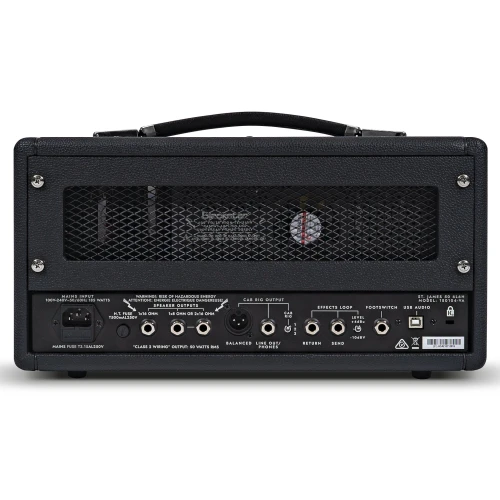 Blackstar St. James 50-watt Tube Head 6L6 Tube Kafa Amfi (Siyah) 4
