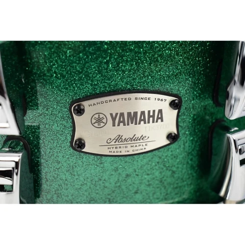 Yamaha Absolute Akçaağaç Hybrid 14"x6" Trampet (Jade Green Sparkle) 4