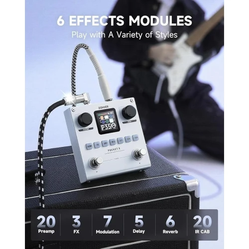Donner Pocket X Multi Efekt Pedalı 2