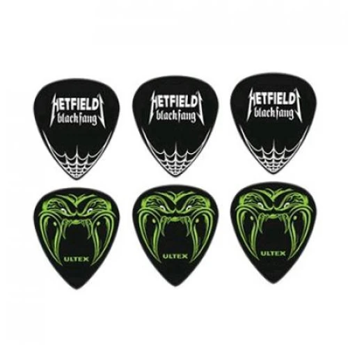 Jim Dunlop PH112P94 Hetfield Black Fang 6'lı Gitar Paketi (0.94 mm) 1