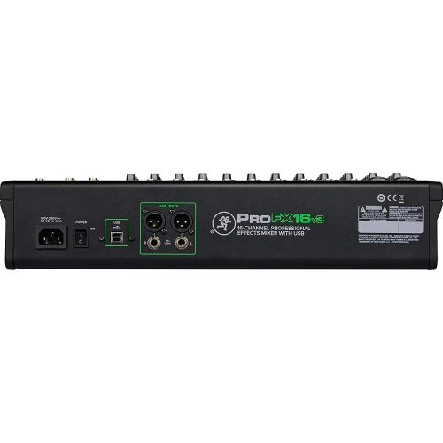Mackie PROFX16 V3 16-Kanal 4-Bus Profesyonel Efektli Mikser 5