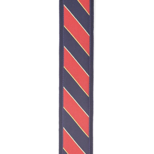 PLANETWAVES T20W1410 GİTAR ASKISI, TIE STRIPES MAVİ-KIRMIZI 2