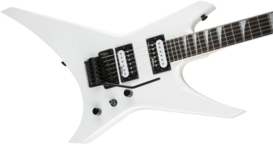 Jackson JS Warrior JS32 Amaranth Klavye Snow White Elektro Gitar 3