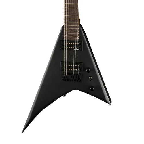 Jackson JS22-7 Rhoads RR HT Amaranth Klavye Satin Black Elektro Gitar 3