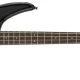 Jackson JS Spectra Bass JS3V Laurel Klavye Satin Black Bas Gitar 1