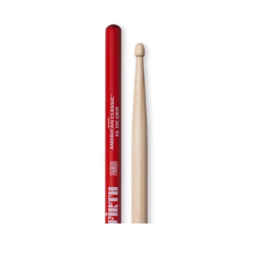 Vicfirth V5AVG Baget 5A Grip Hickory 0.565"x16" Medium 4