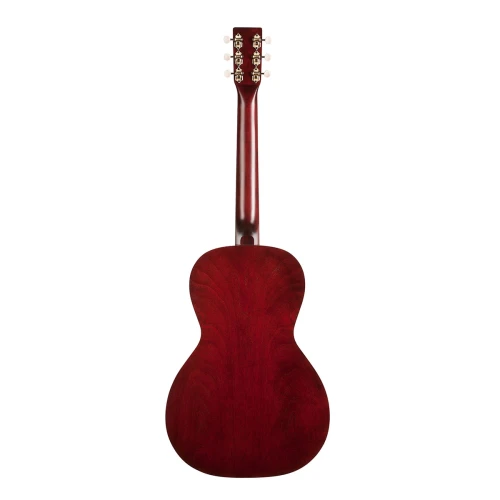 Art & Lutherie Roadhouse Parlor-Style Elektro Akustik Gitar (Tennessee Red) 3