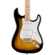 Squier Sonic Stratocaster Akçaağaç Klavye WPG 2 Ton Sunburst Elektro Gitar 3