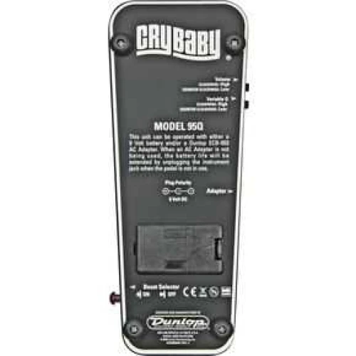 Jim Dunlop 95Q Cry Baby Wah Pedalı 3